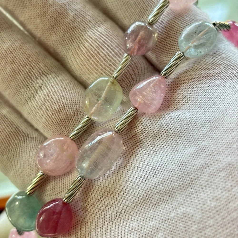 David Yurman Multi-Stone Bijoux Station Necklace 18
